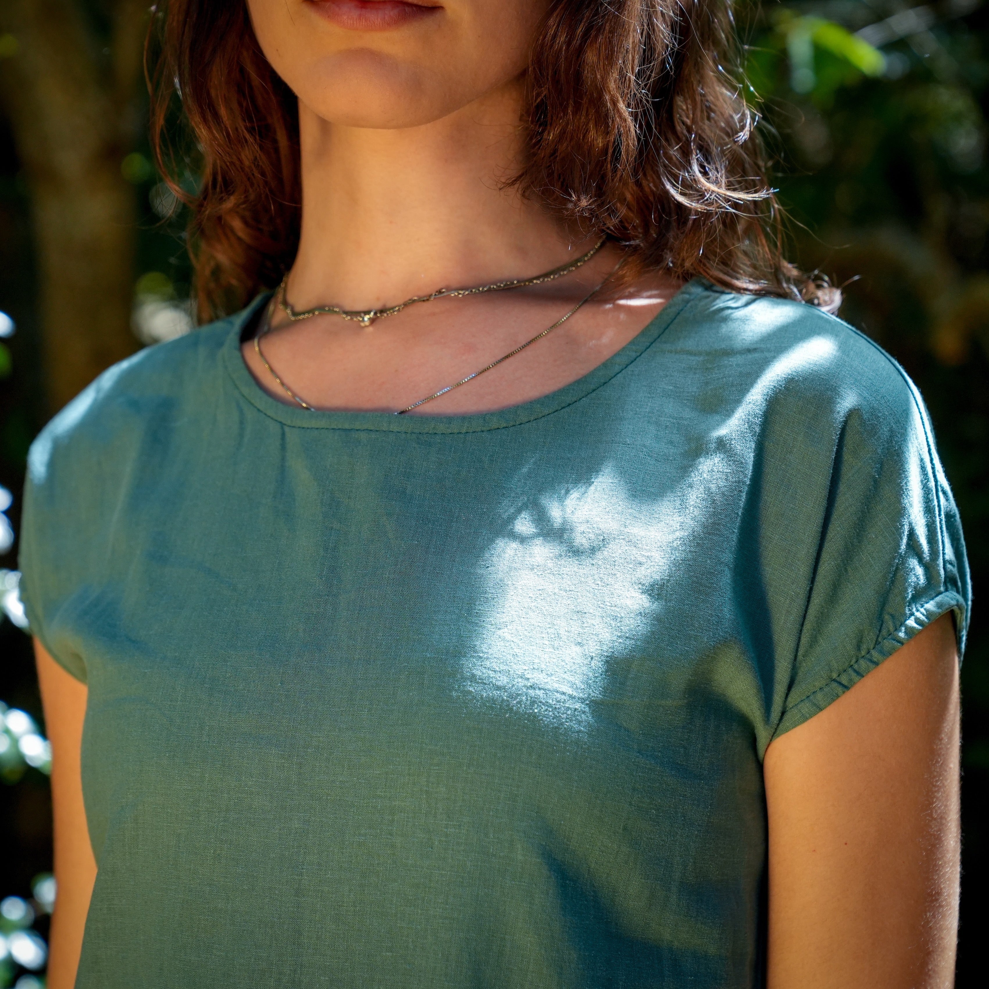 Ladies Slip Dress- Khaki- Strange Paradise