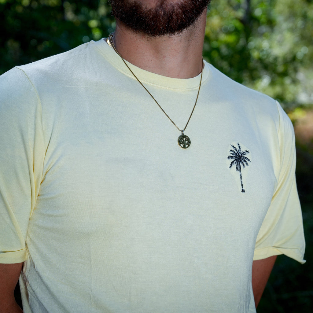 Rolled Muscle Tee - Desert- Strange Paradise