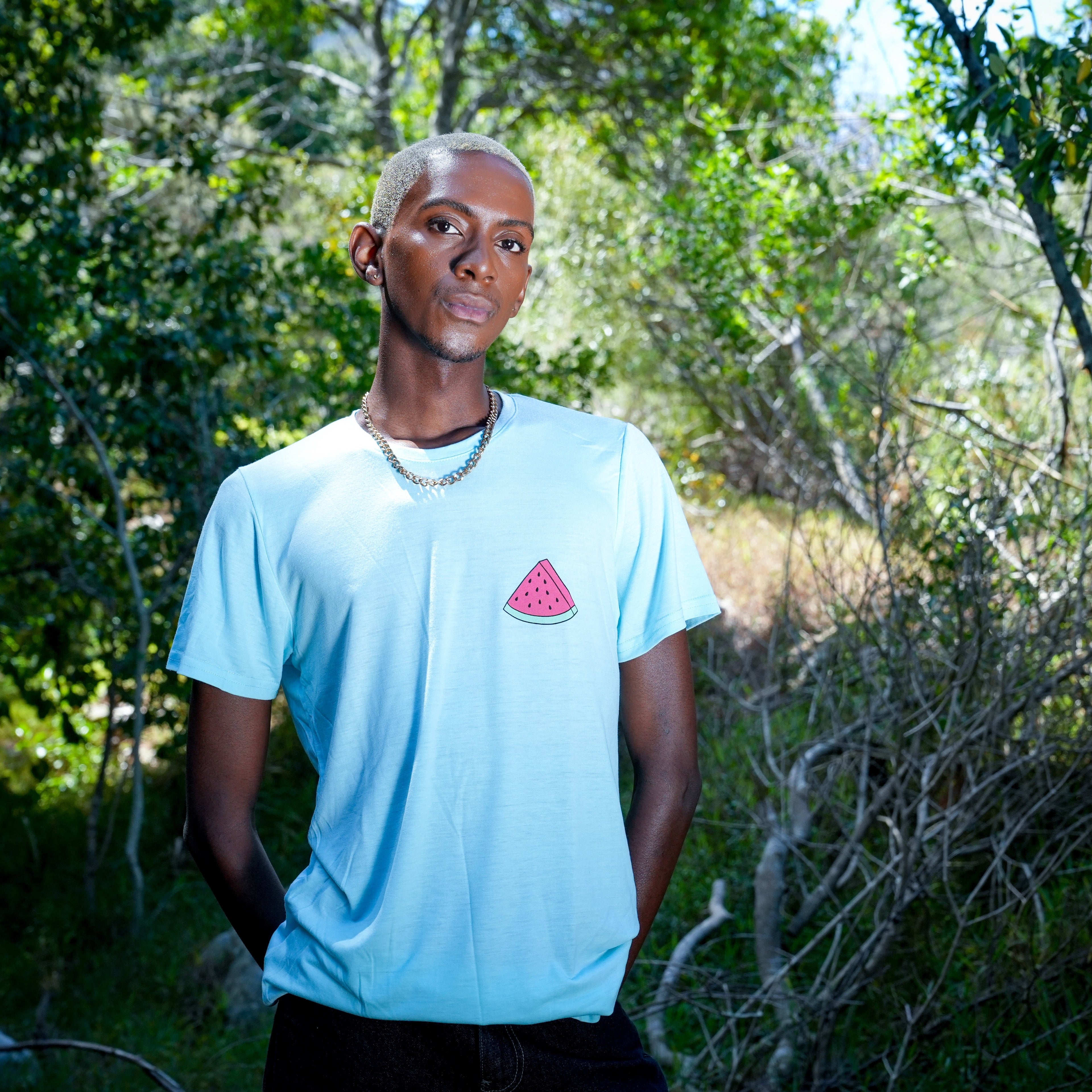 Men's Classic Tee-  Watermelon-  Strange Paradise