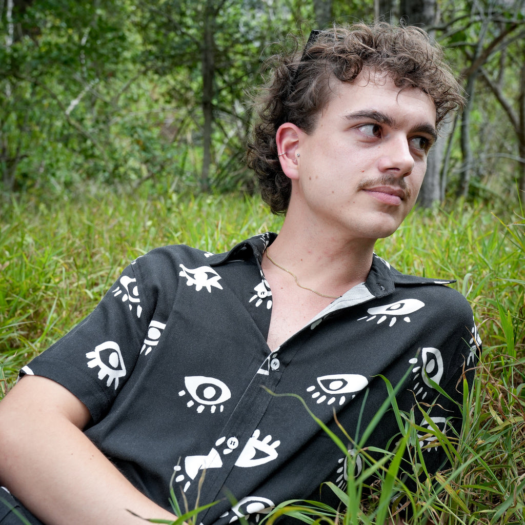 Men's Short Sleeve Shirt - Third Eye - Strange Paradise