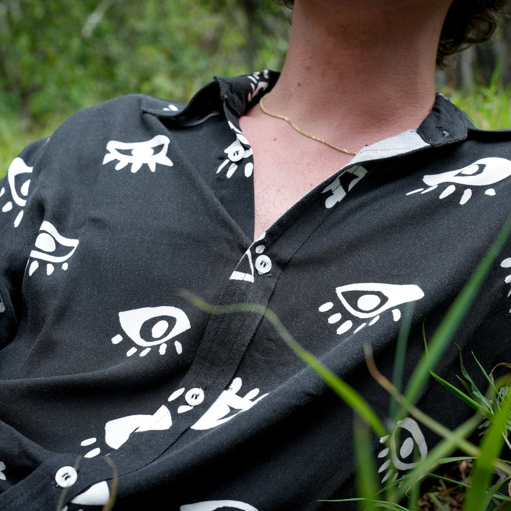 Men's Short Sleeve Shirt - Third Eye - Strange Paradise