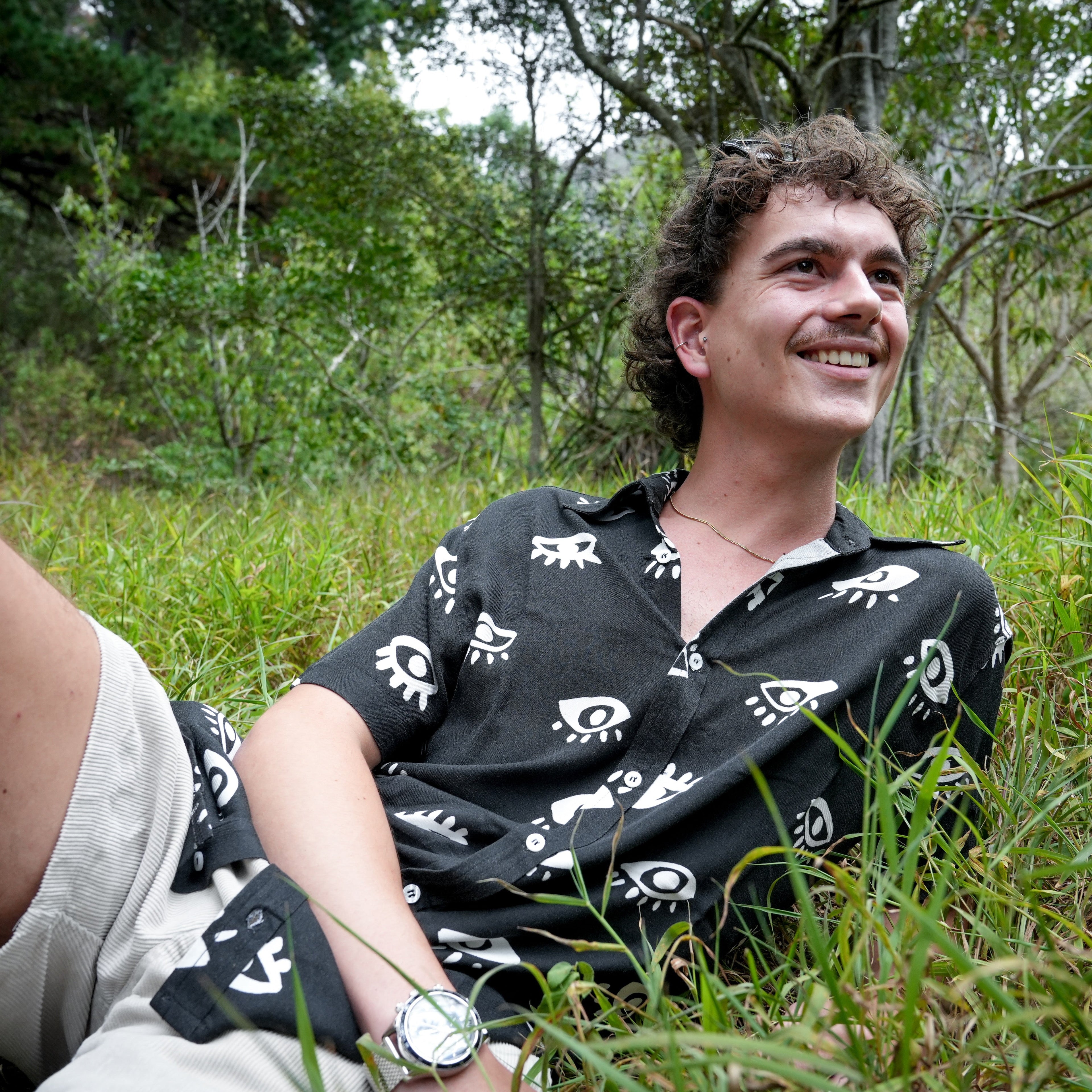 Men's Short Sleeve Shirt - Third Eye - Strange Paradise