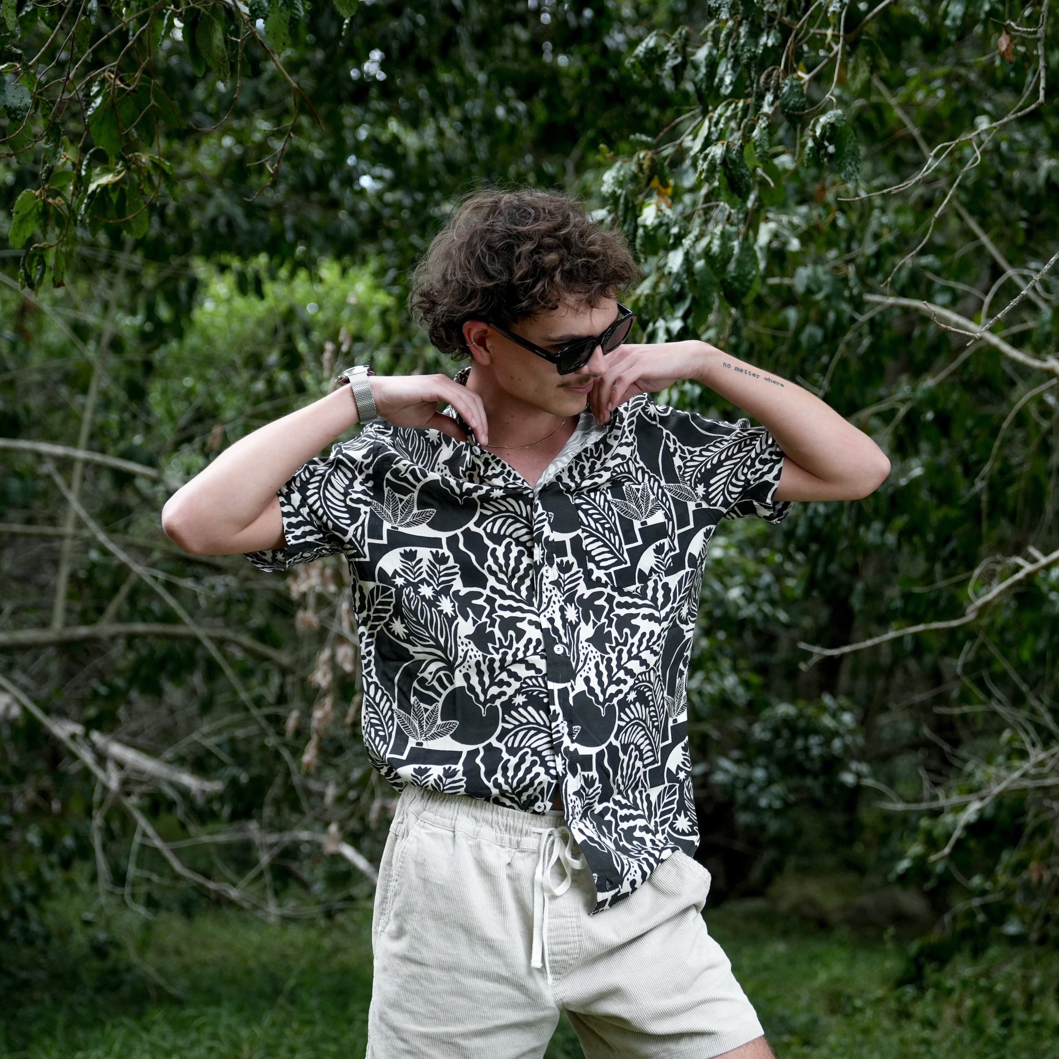 Men's Short Sleeve Shirt - Beach Club